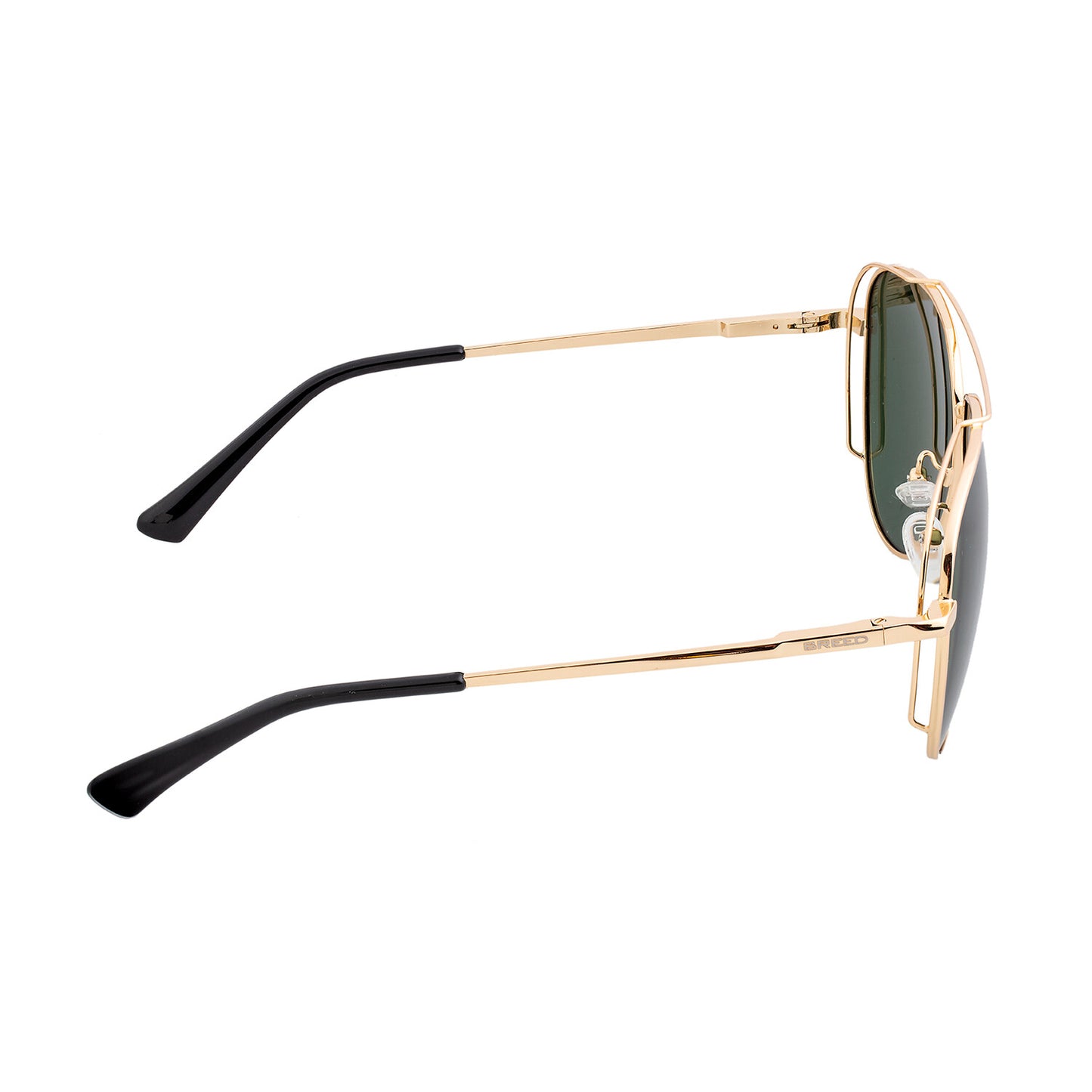 Lyra Polarized Sunglasses - Gold + Black