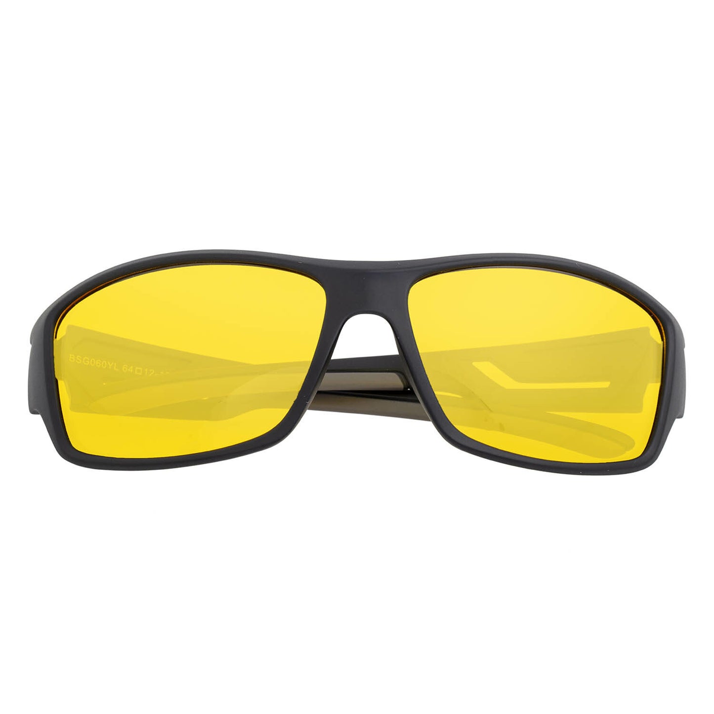Aquarius Polarized Sunglasses - Black + Yellow