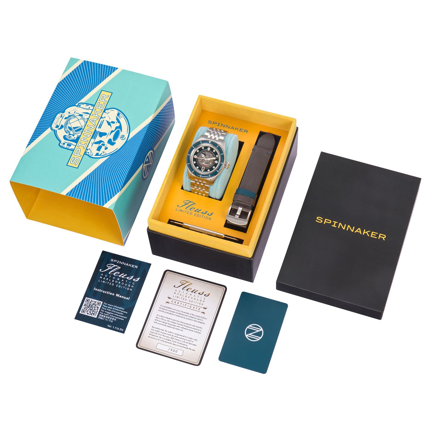 Spinnaker Fleuss Marlborough Le Automatic - SP-5116-22