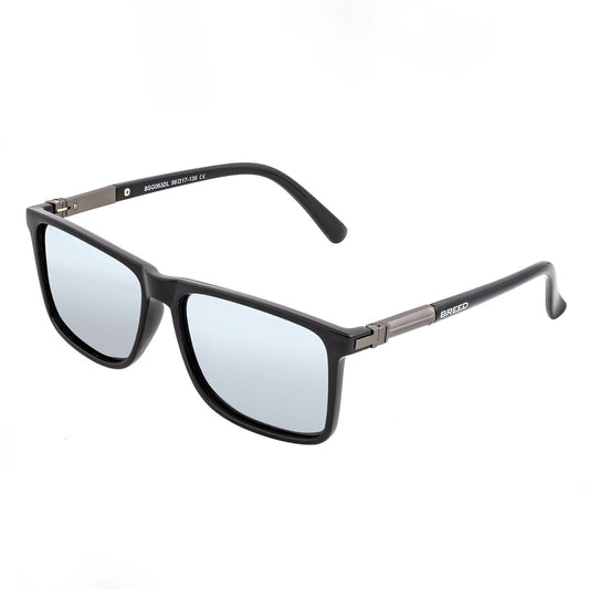 Caelum Polarized Sunglasses - Black + Silver