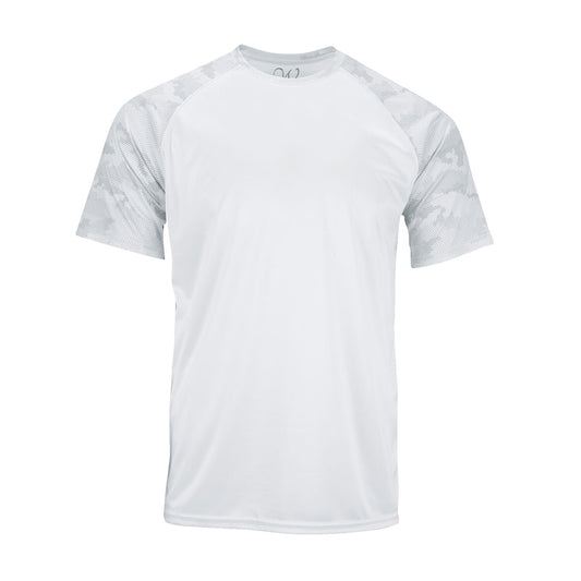 Performance Basics Dri-Tech Contrast Tee - White