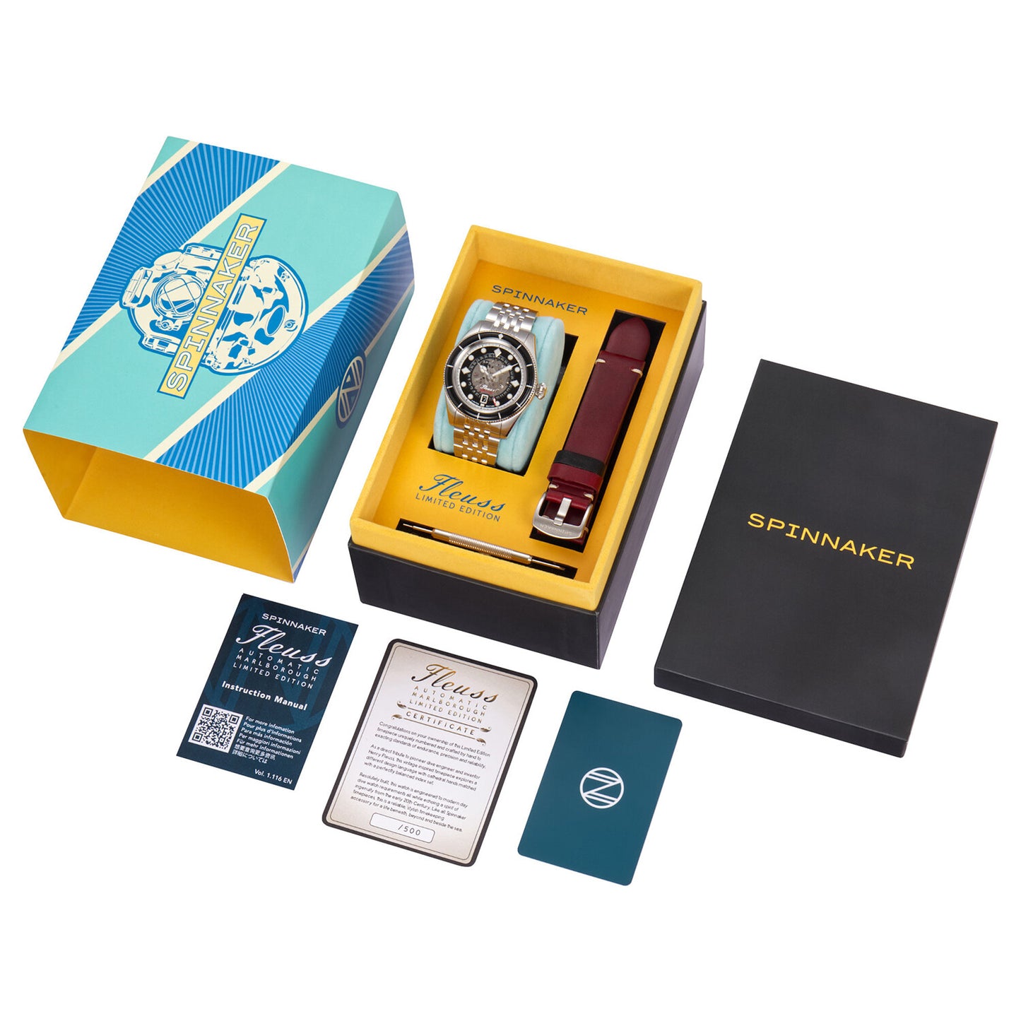 Spinnaker Fleuss Marlborough Le Automatic - SP-5116-11
